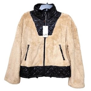 LIV New Zip-Up Outdoor Jolie Hybrid Jacket Size Small